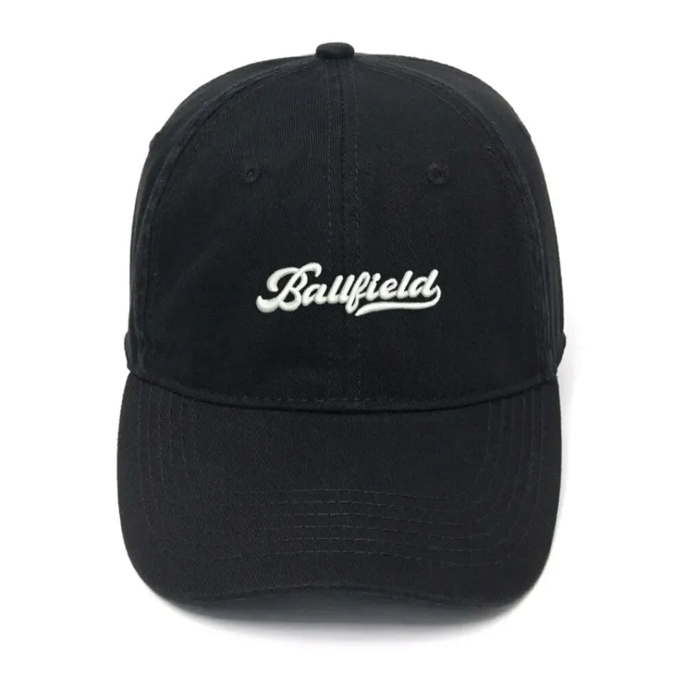 Ballfield Bound: Velcro Dad Hat with 'Ballfield' Embroidery